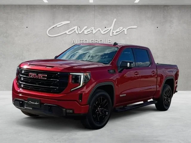 Used 2023 VOLCANIC RED TINTCOAT GMC Elevation image 1