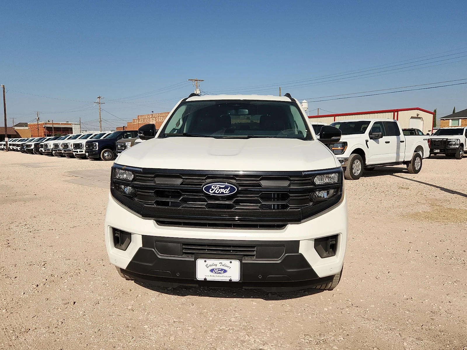 New 2027 Star White Metallic Tri-Coat Ford Active image 2