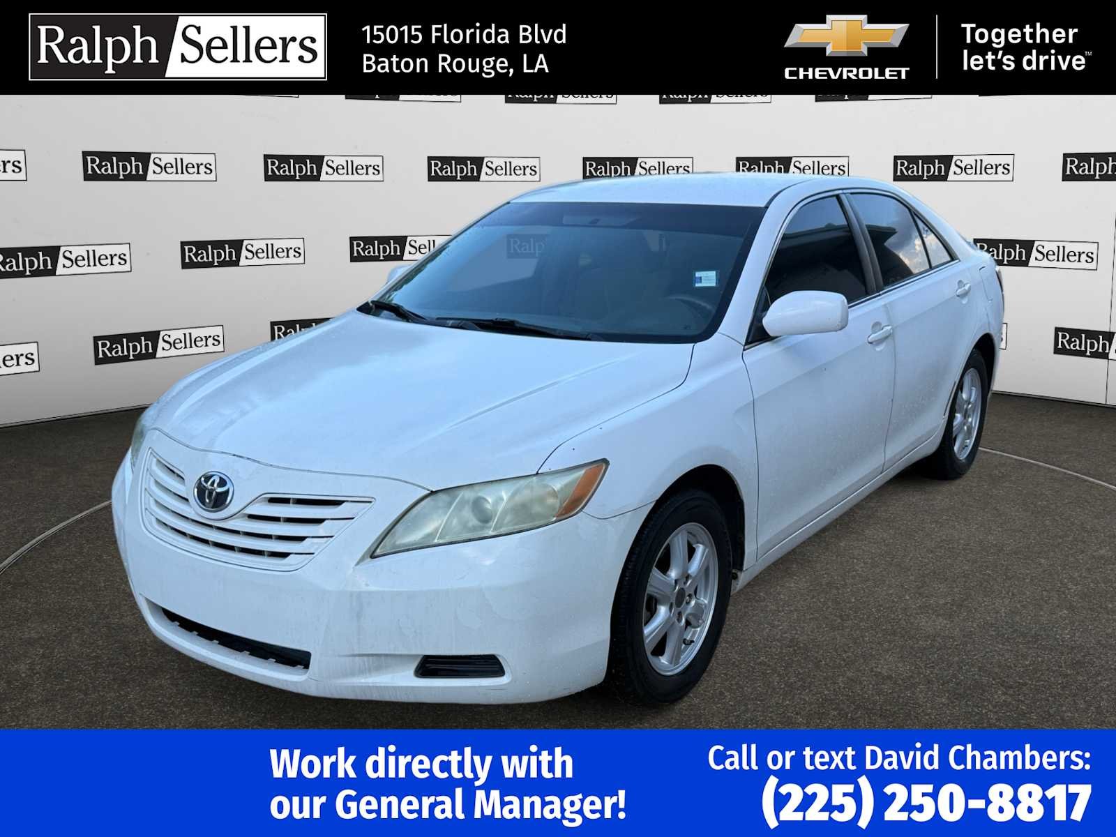 Used 2007 Toyota Camry CE with VIN 4T1BE46K67U590813 for sale in Baton Rouge, LA