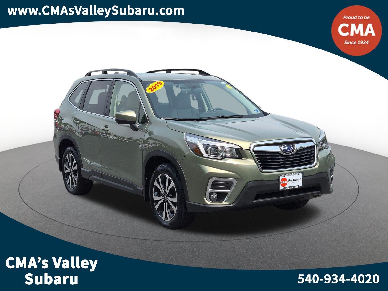 Used 2019 Jasper Green Metallic Subaru Limited image 7