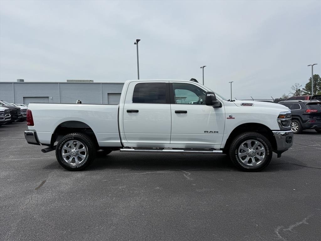 New 2026 Bright White Clear-Coat Exterior Paint RAM Big Horn Crew Cab 4x4 6