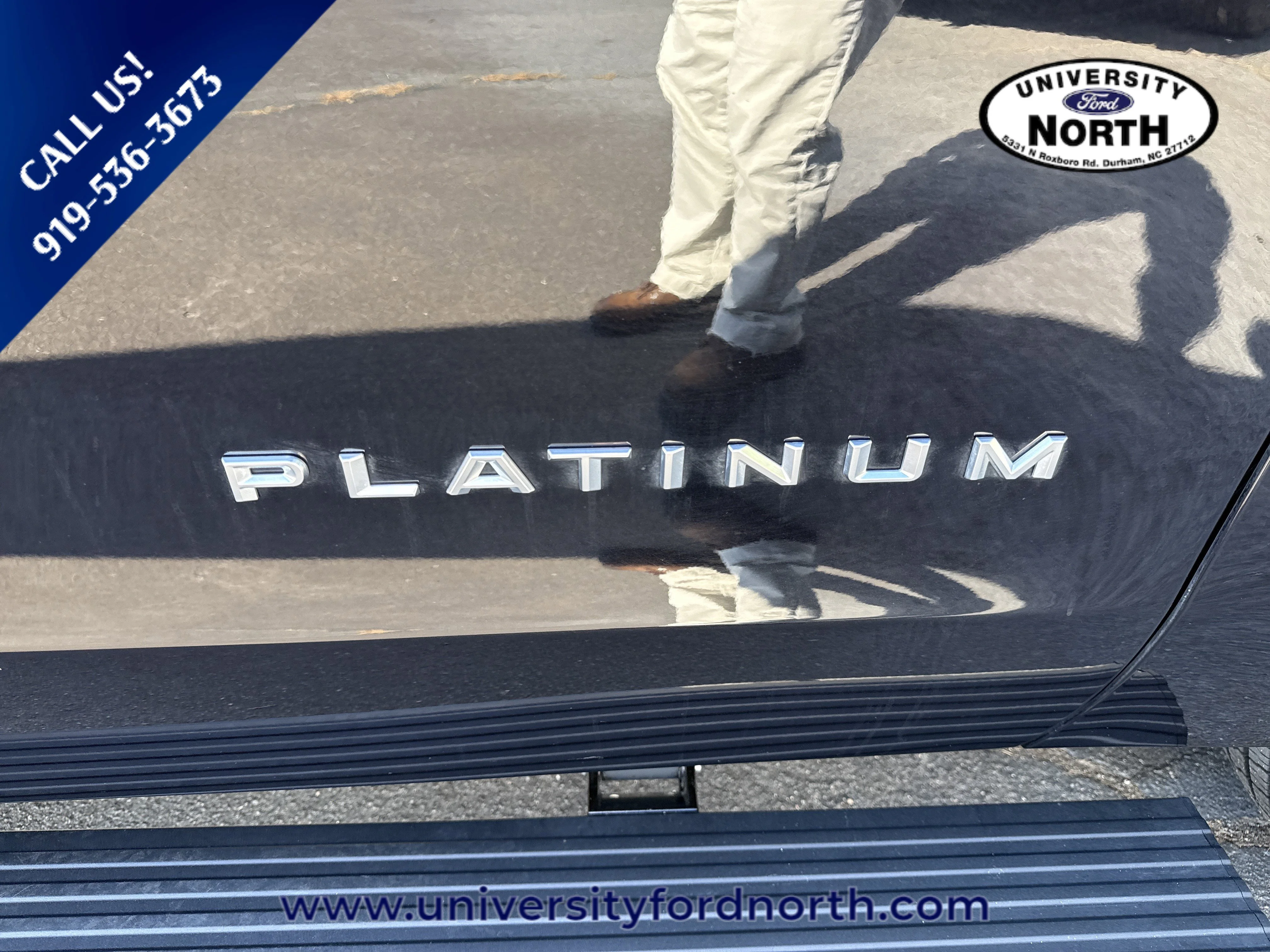 Used 2025 Agate Black Metallic Ford Platinum image 11