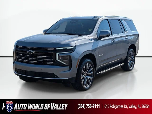 New 2027 Sterling Gray Metallic Chevrolet High Country image 1