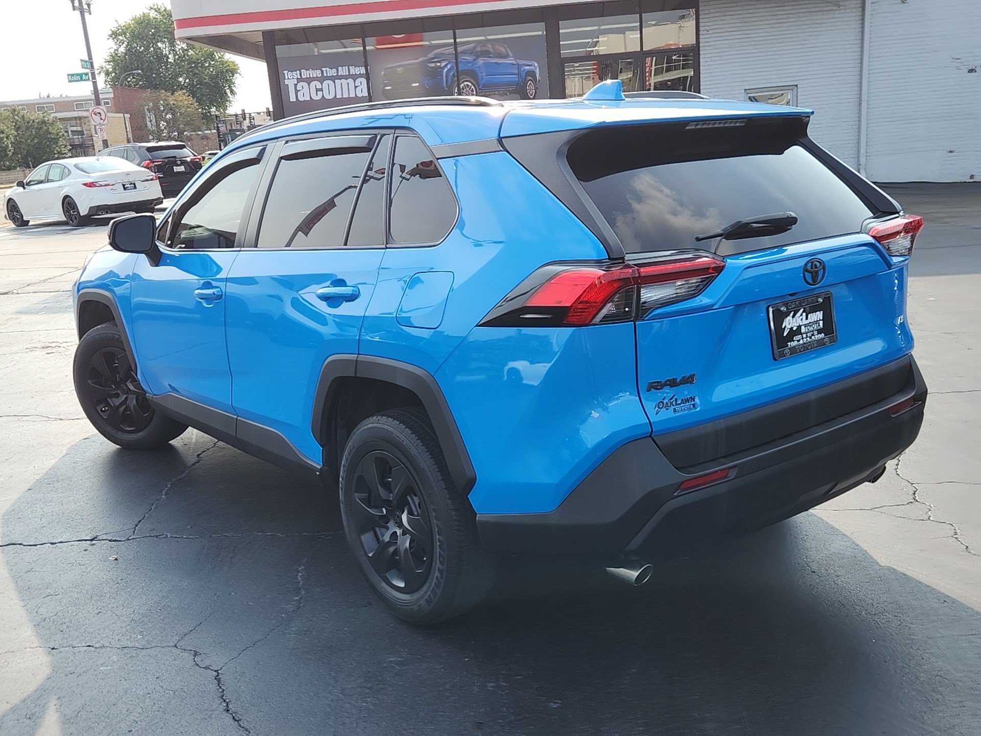 Used 2020 Blue Flame Toyota LE image 5