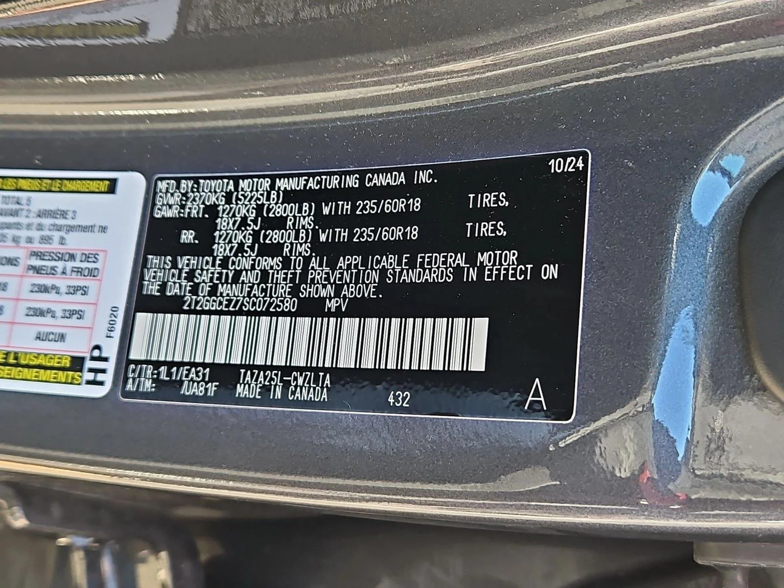 Used 2025 Cloudburst Gray Lexus NX 350 Premium image 15