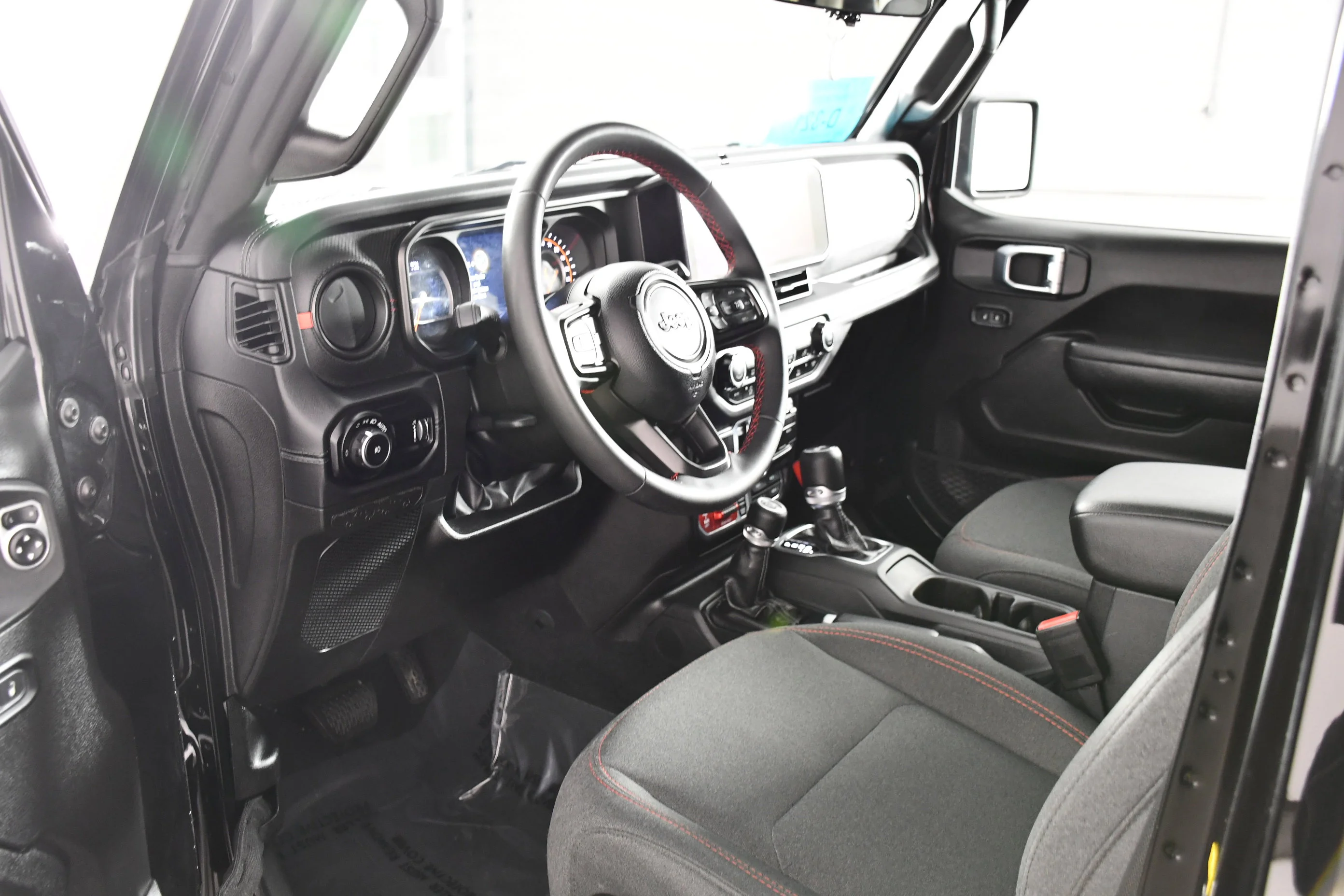 Used 2025 Black Clearcoat Jeep Rubicon image 2