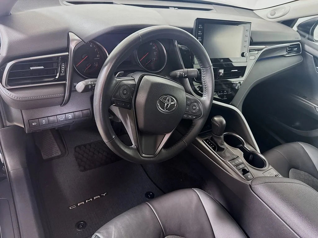 Used 2024 Midnight Black Metallic Toyota XSE V6 image 10