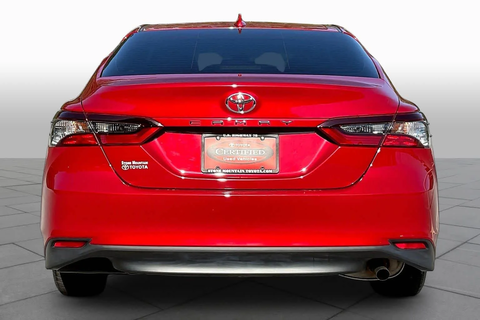 Certified Used 2023 Supersonic Red Toyota LE image 5