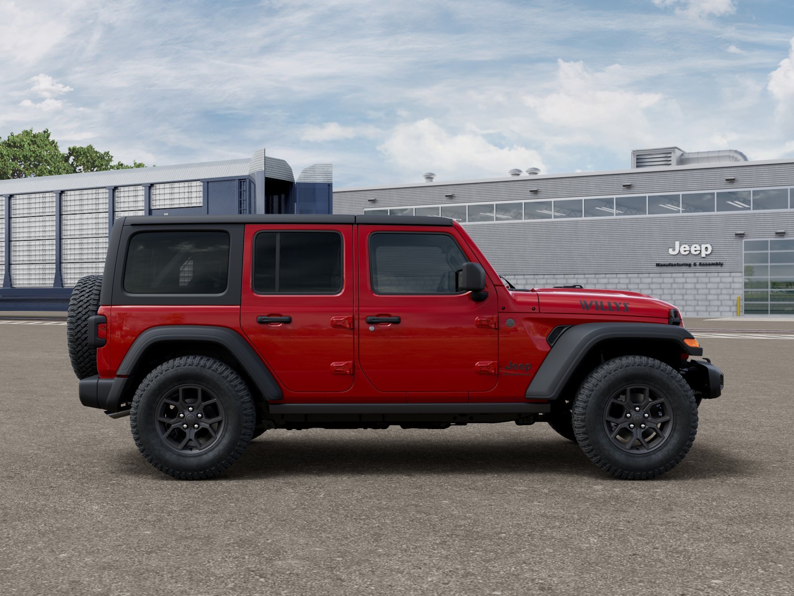 New 2026 Firecracker Red Clear-Coat Exterior Paint Jeep  image 12