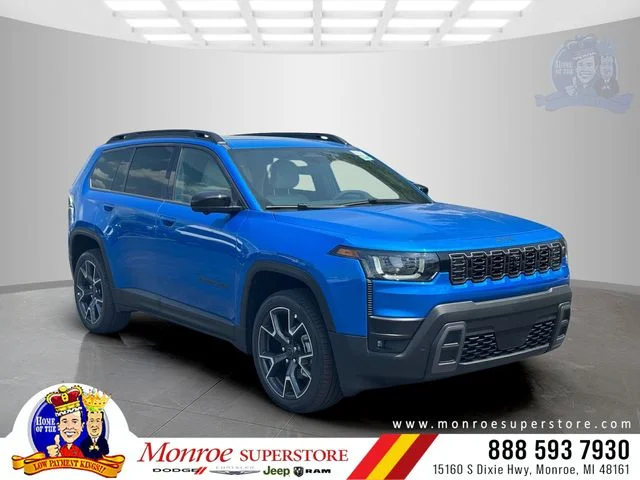New 2026 Hydro Blue Pearl-Coat Exterior Paint Jeep Overland image 1