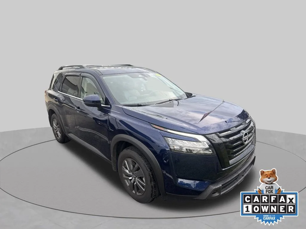 Used 2025 Blue Nissan SV image 1