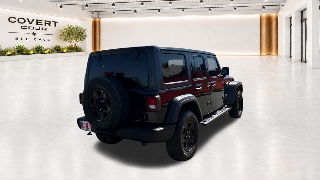 Used 2021 Black Jeep Unlimited Sport image 10