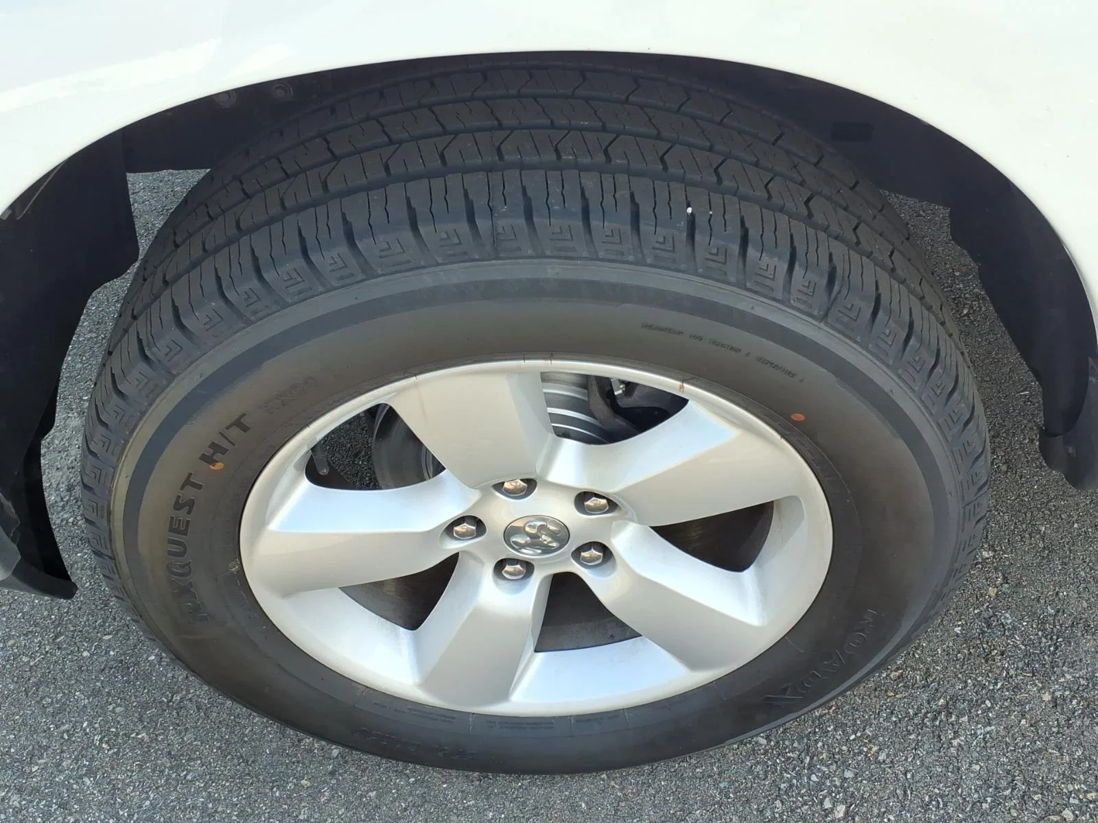 Used 2024 Bright White Clearcoat Ram SLT image 10