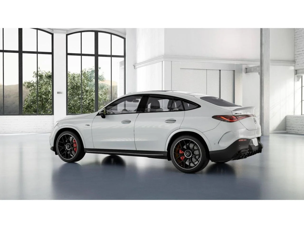 New 2027 MANUFAKTUR Moonlight White Metallic Mercedes-Benz AMG® GLC 53 4MATIC+ Coupe image 31