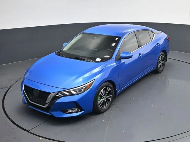 Used 2022 Blue Nissan SV image 44