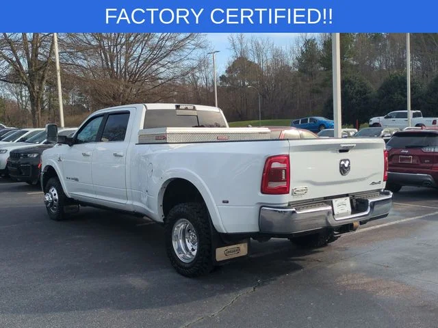 Used 2021 White Ram Limited Longhorn image 3