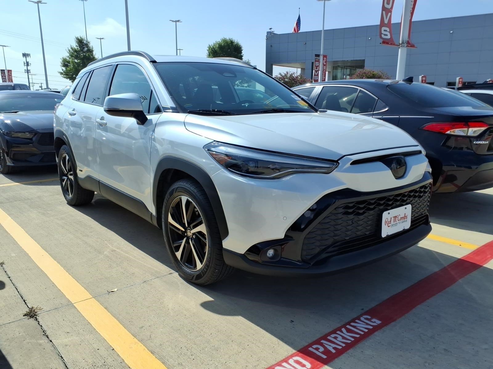 Used 2023 WIND CHILL PEARL Toyota Hybrid XSE image 3