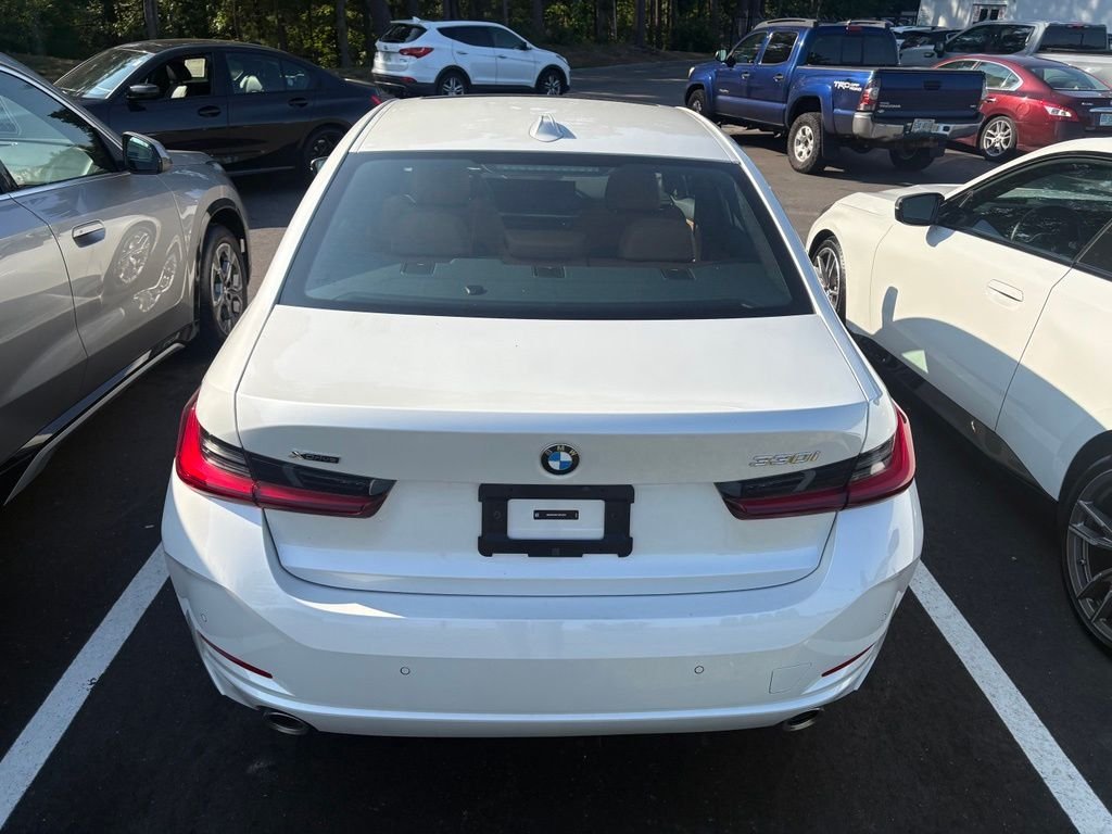 Certified Used 2025 Mineral White Metallic BMW 330i xDrive image 4