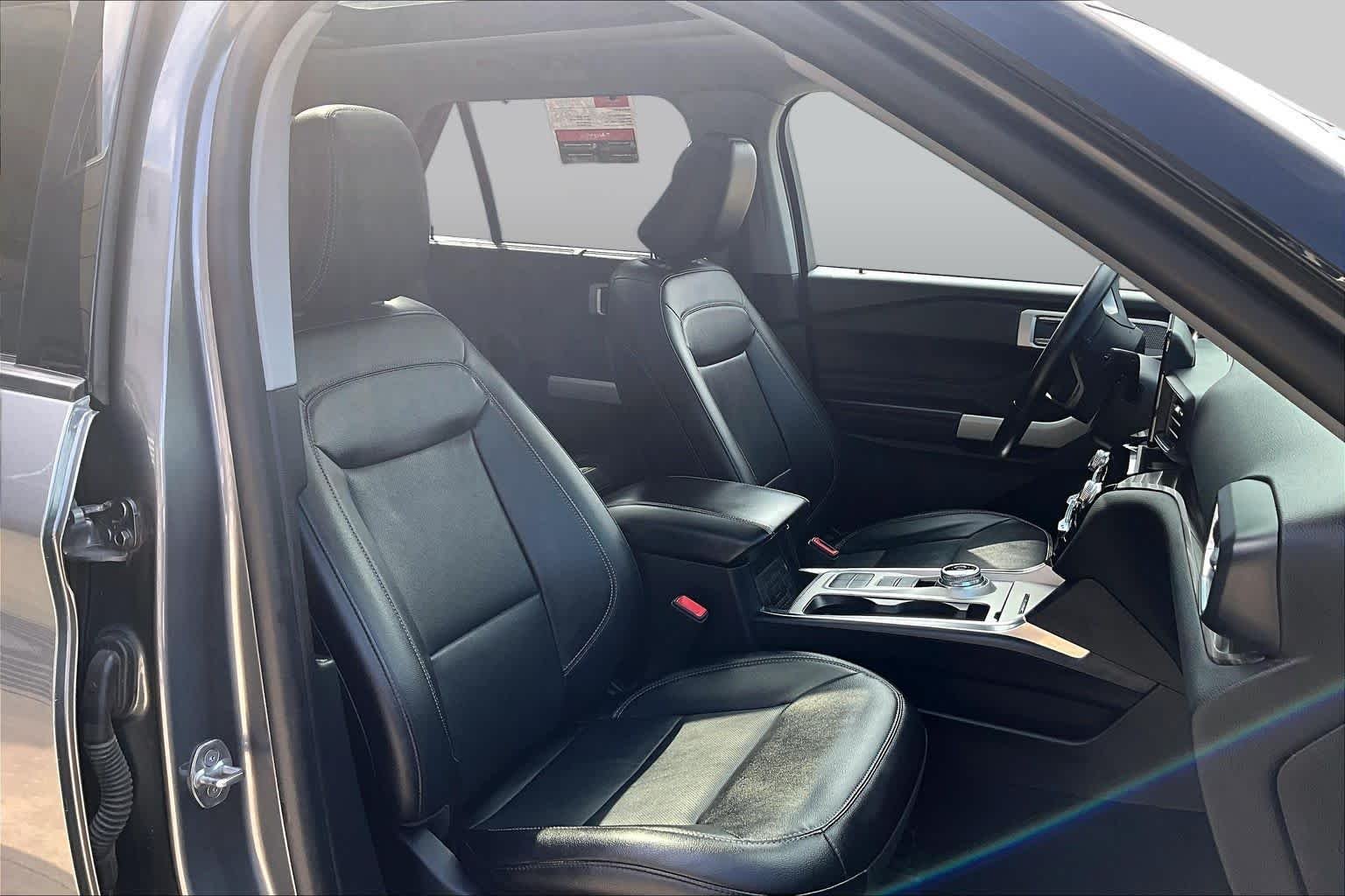 Used 2021 Carbonized Gray Metallic Ford Limited image 9