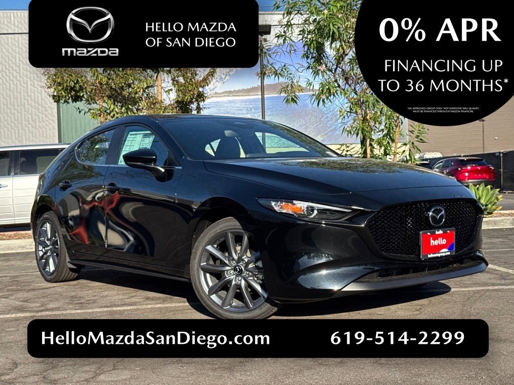 New 2026 Jet Black Mica Mazda 2.5 S Preferred image 1