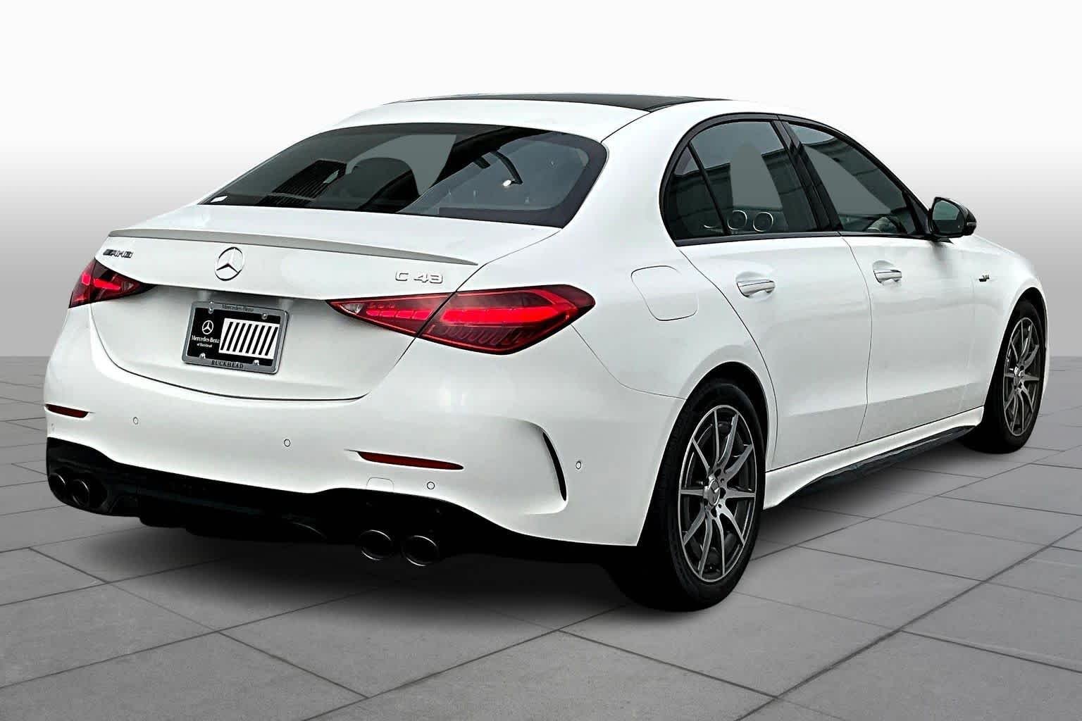 Certified Used 2025 Polar White Mercedes-Benz AMG® C 43 image 12
