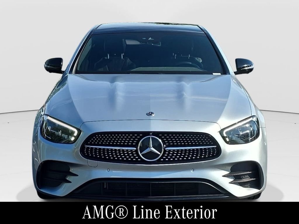 Certified Used 2022 Silver Mercedes-Benz E 350 image 2