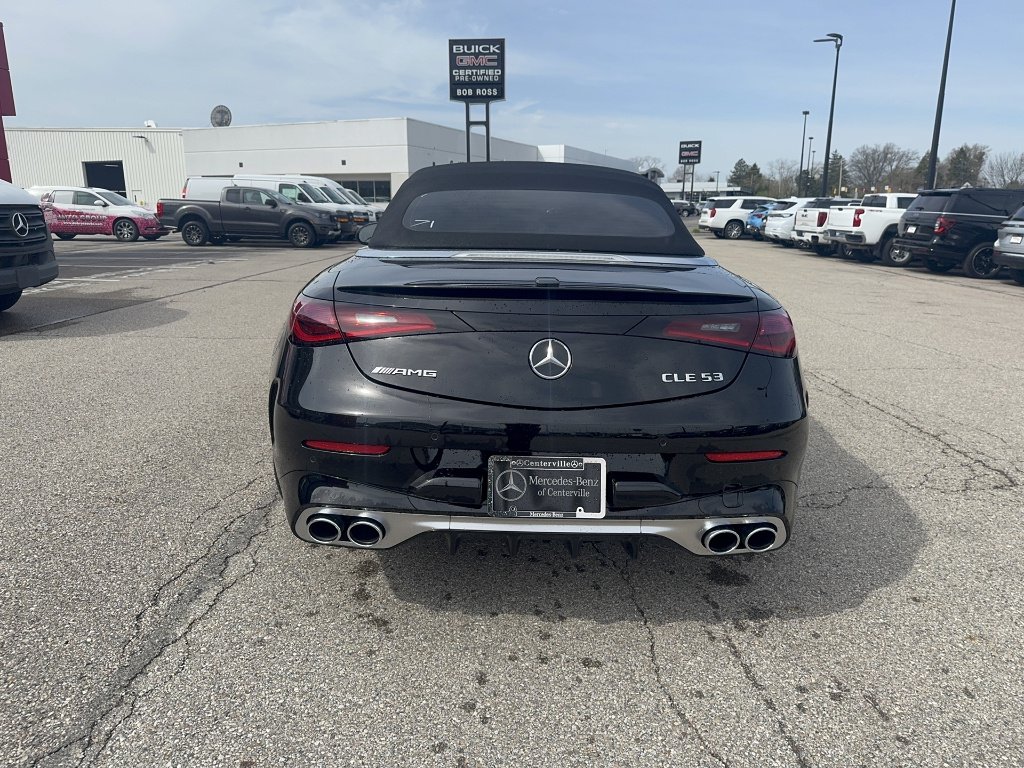 Certified Used 2025 Obsidian Black Metallic Mercedes-Benz AMG® CLE 53 image 4