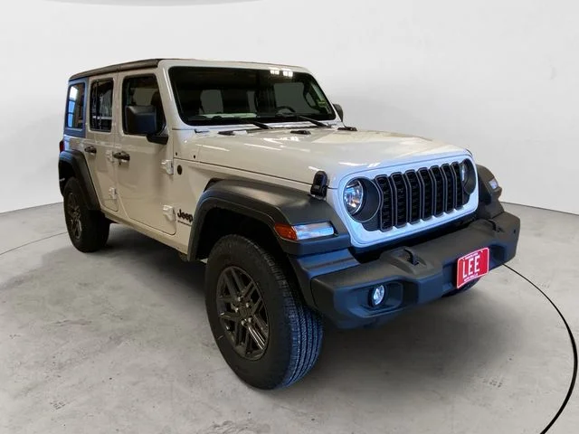 New 2026 Bright White Jeep 4-DOOR SPORT S image 8