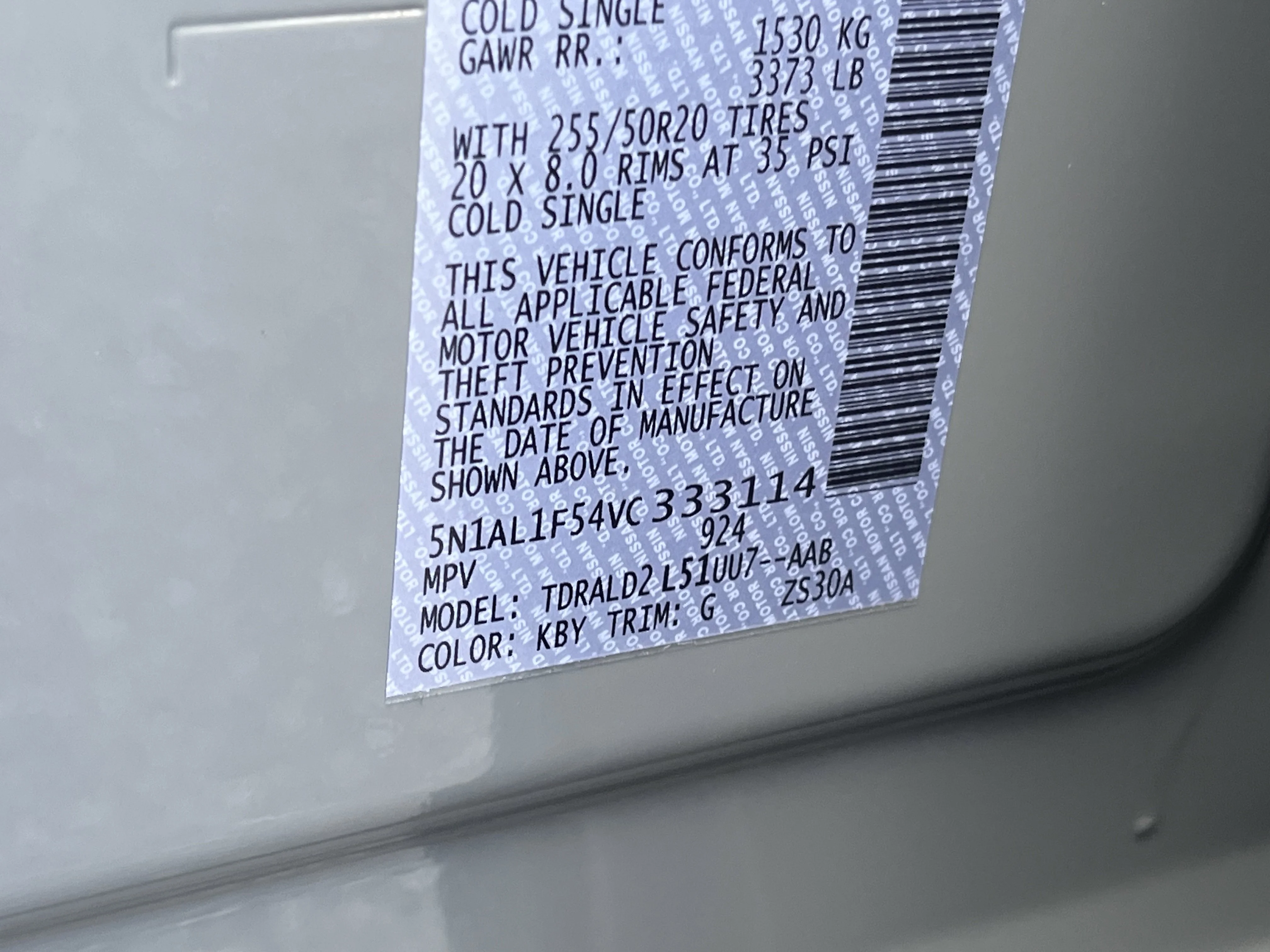 New 2027 Harbor Gray INFINITI LUXE image 29