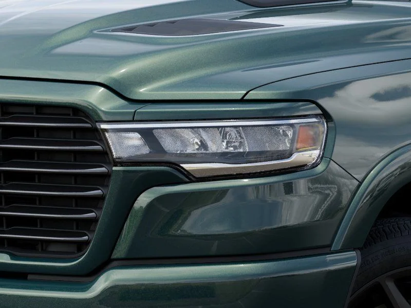New 2026 Serrano-Green Metallic Exterior Paint RAM Laramie image 10