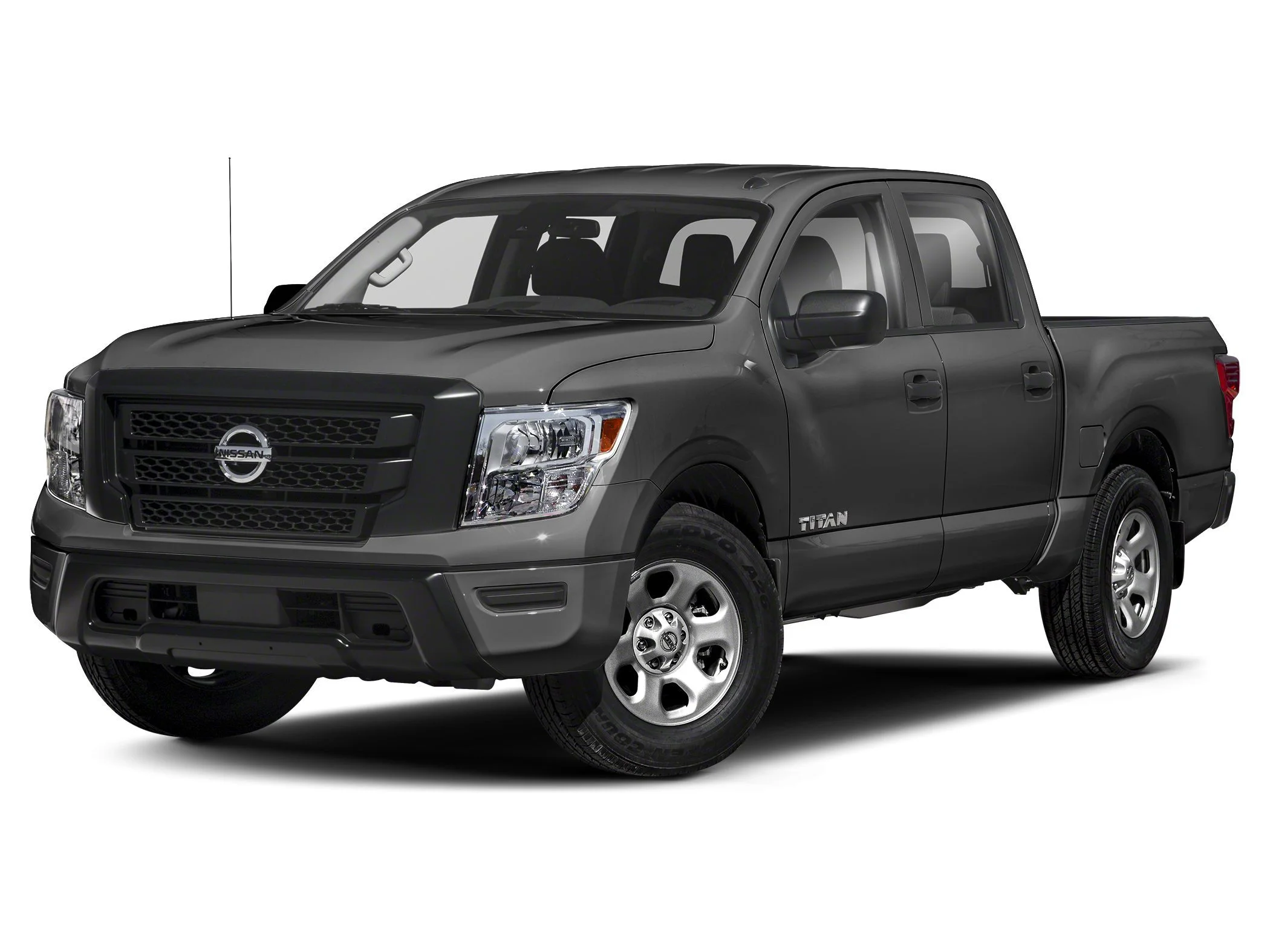 Used 2020 Gun Metallic Nissan SV (A9) 4x4 Crew Cab 5.5 ft. box 139.8 in. WB image 1