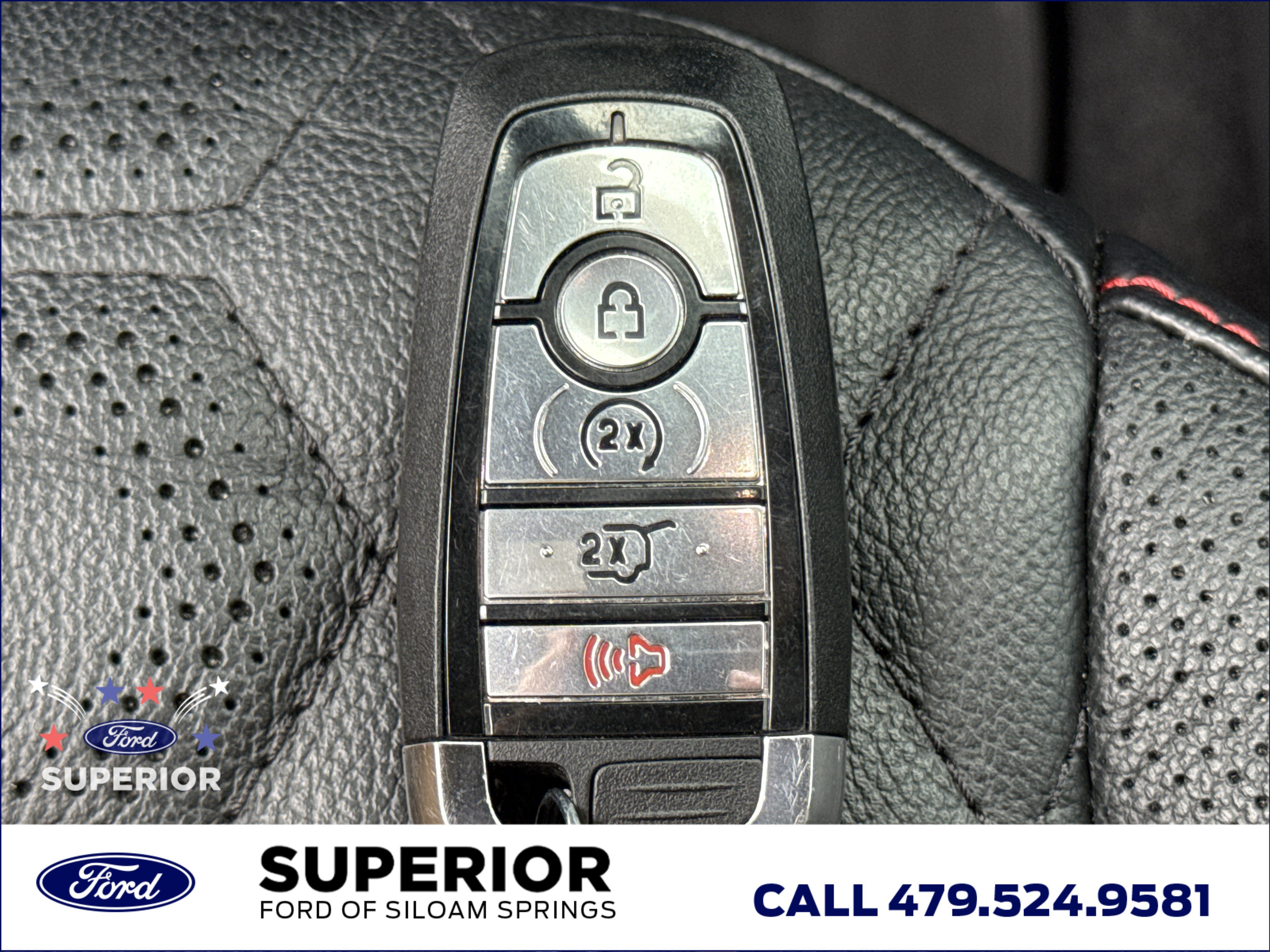 Used 2024 Light Blue Clearcoat Metallic Ford ST-Line Elite AWD image 27