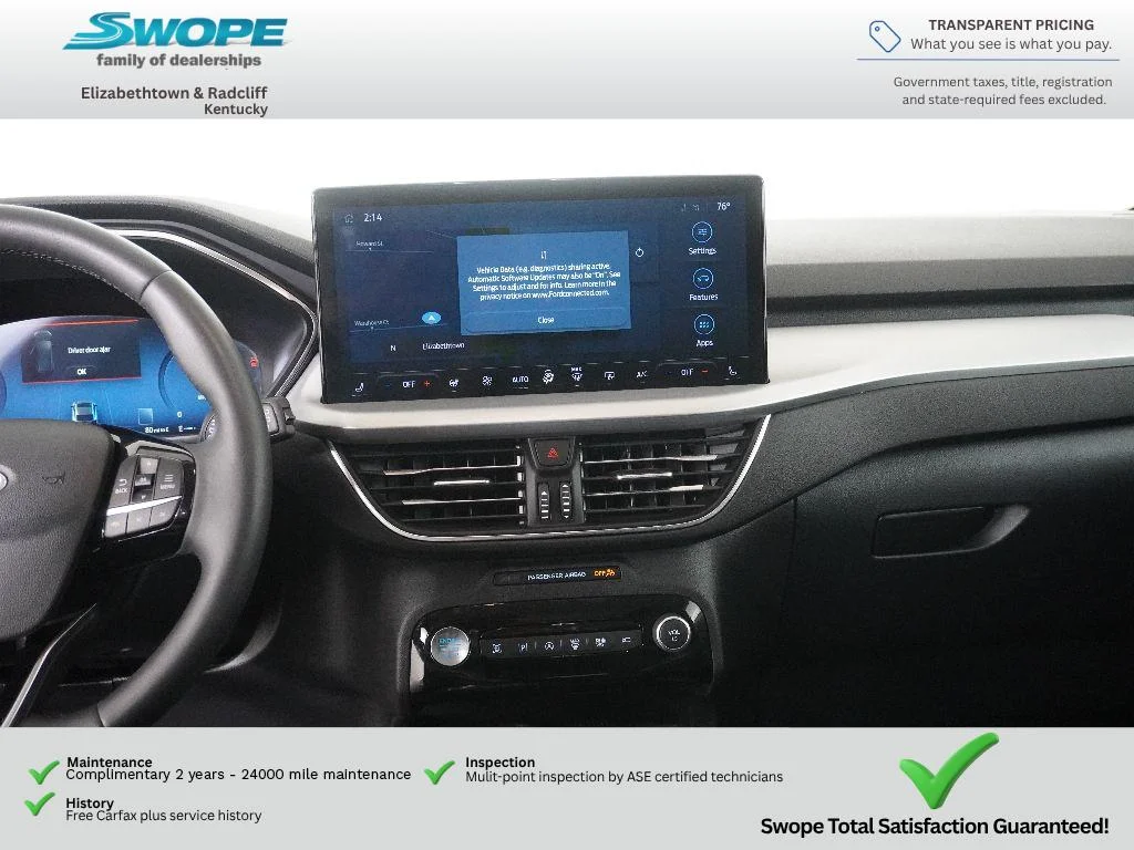 Certified Used 2023 Rapid Red Metallic Tinted Clearcoat Ford Platinum image 25