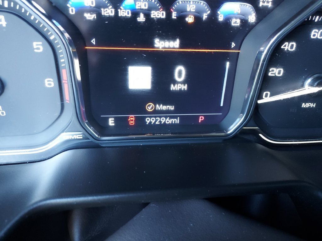 Used 2021 WHITE FROST TRICOAT GMC SLT image 19