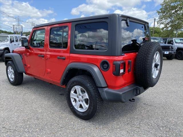 Used 2022 Firecracker Red Clearcoat Jeep Sport S image 6