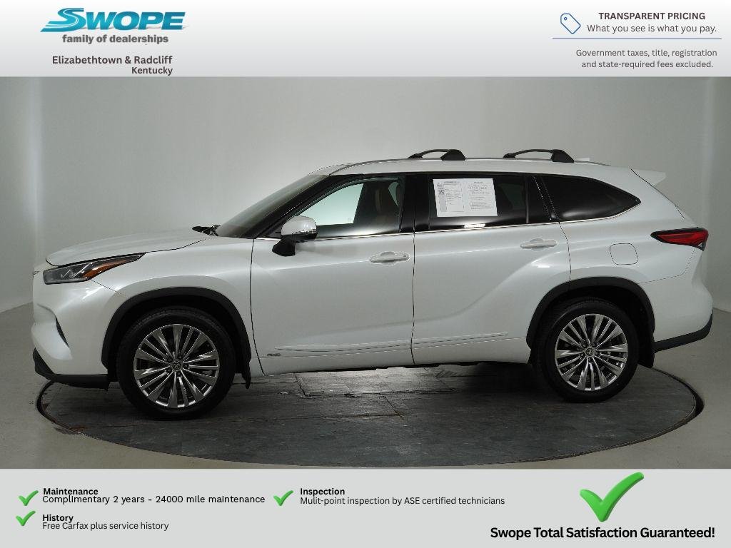 Used 2023 Wind Chill Pearl Toyota Hybrid Platinum image 6