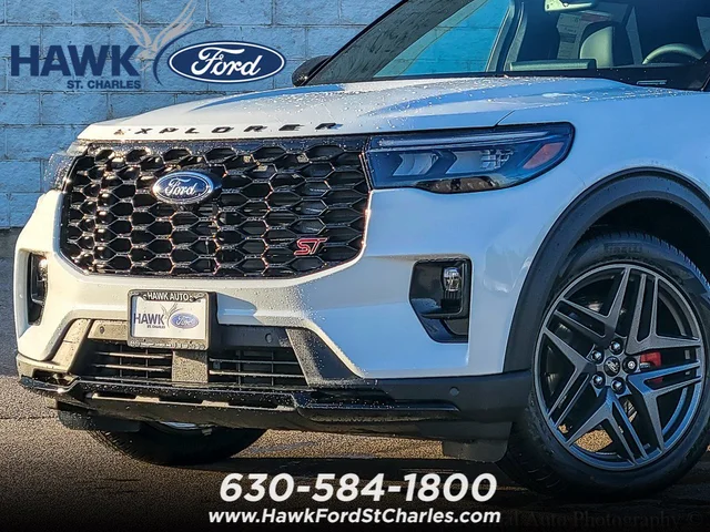 New 2026 Ford Explorer ST Sport Utility in Carol Stream #F260458