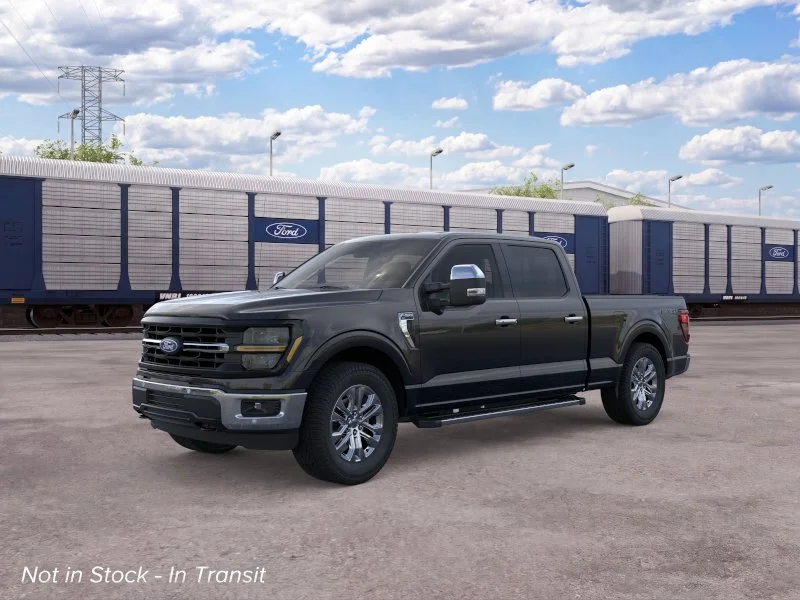 New 2026 Agate Black Metallic Ford XLT image 1