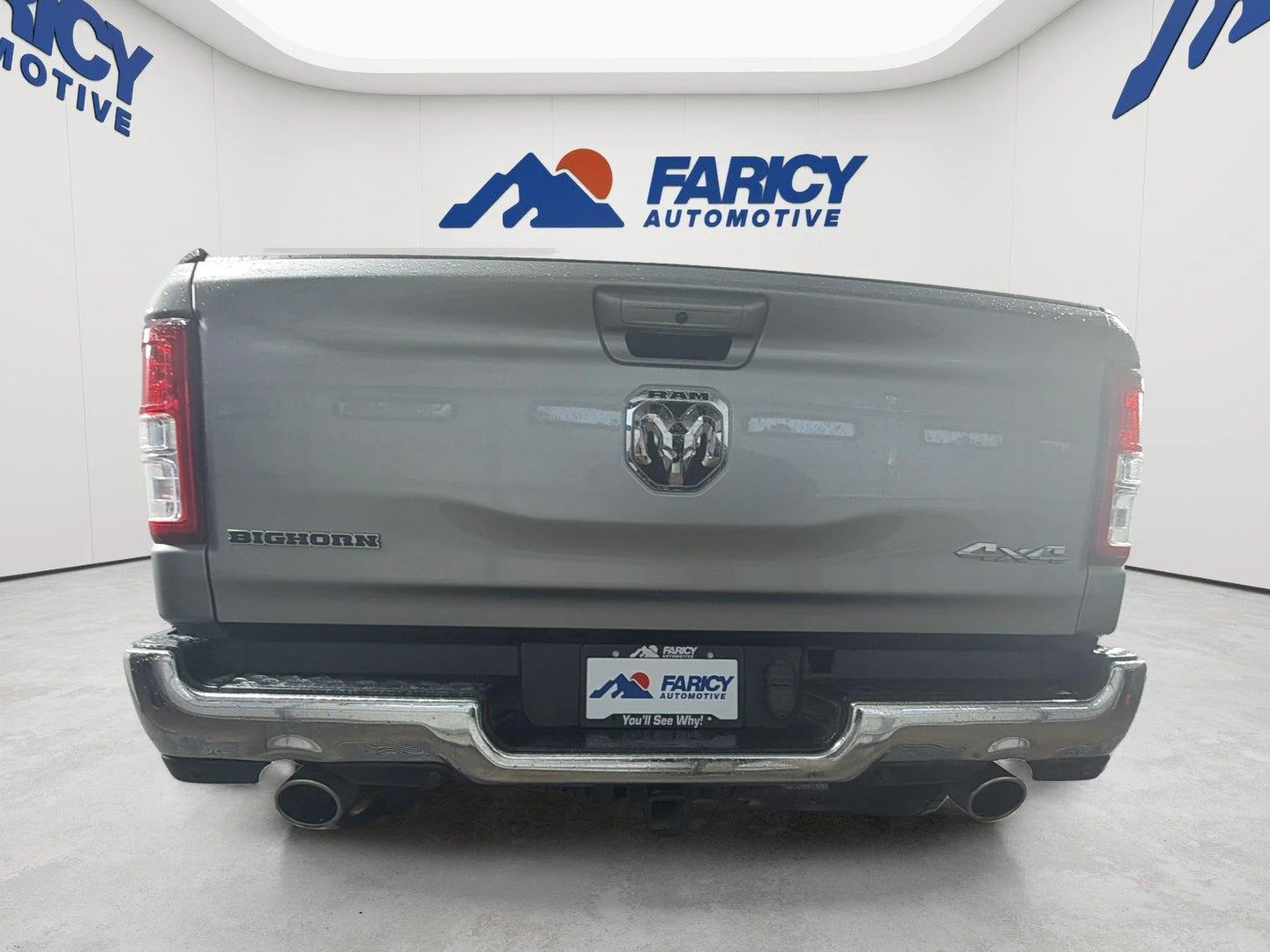 Used 2022 Billet Silver Metallic Clearcoat Ram Big Horn image 12