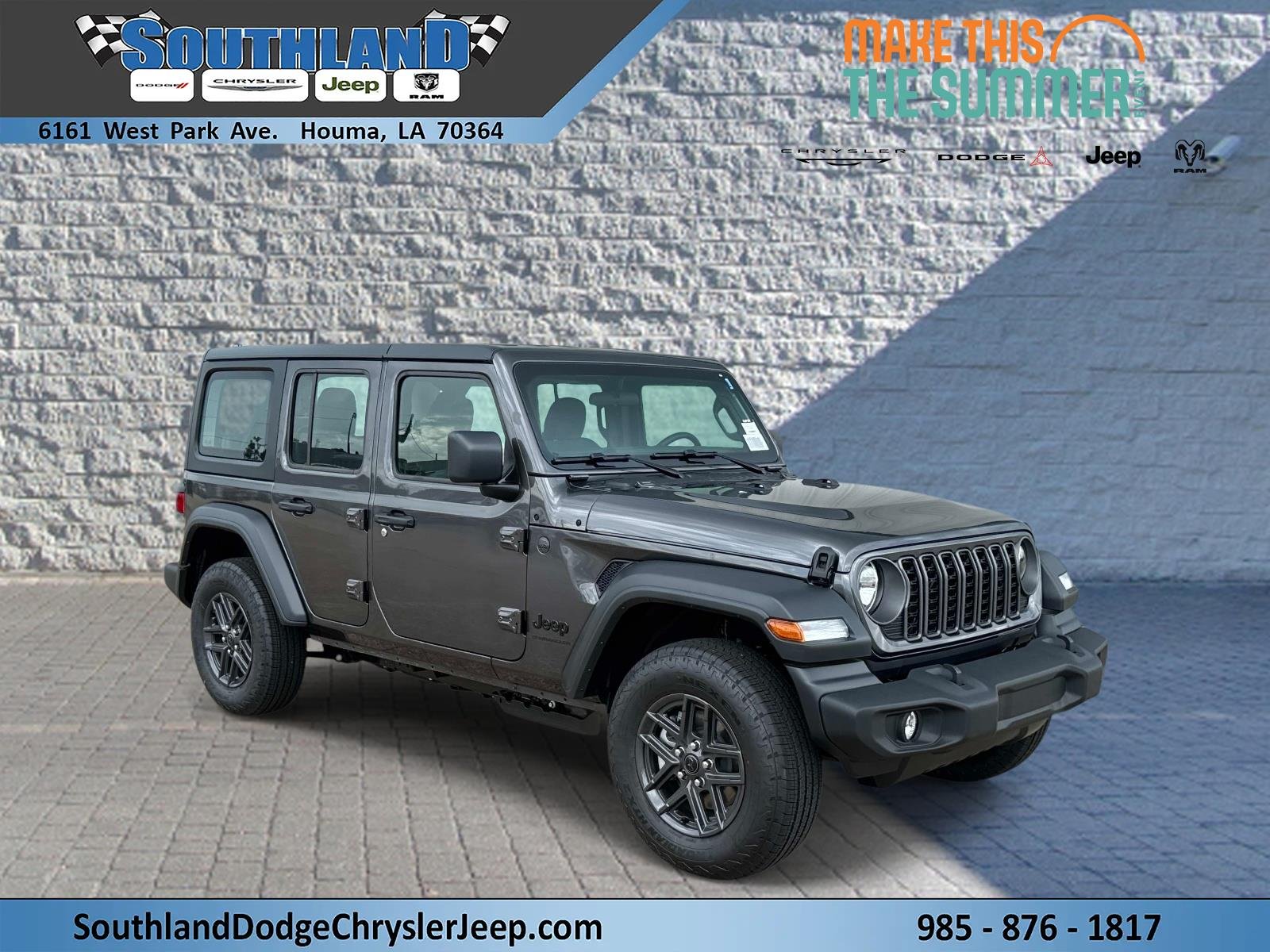 New 2026 Granite Crystal Metallic Clearcoat Jeep Sport image 1