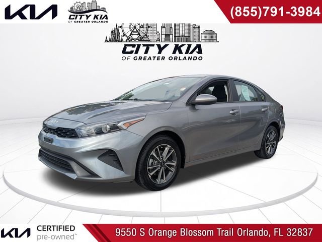 Gray 2024 Kia Forte Sedan Front-Wheel Drive