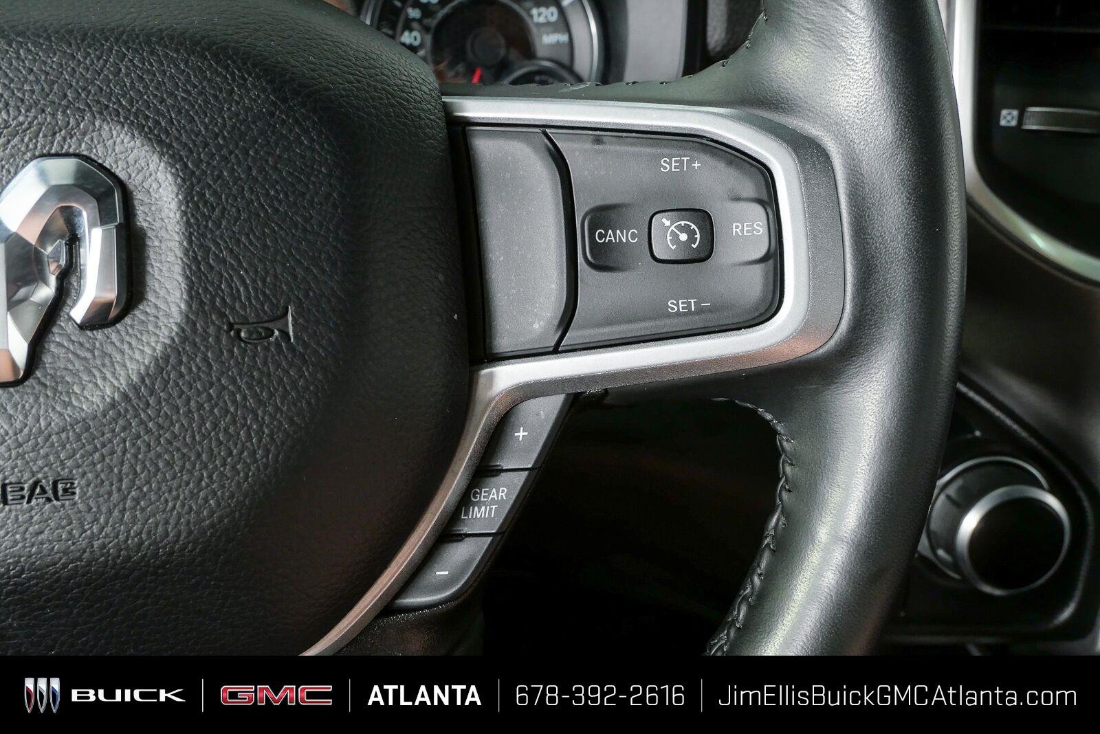 Used 2023 Granite Crystal Metallic Clearcoat Ram Big Horn image 11