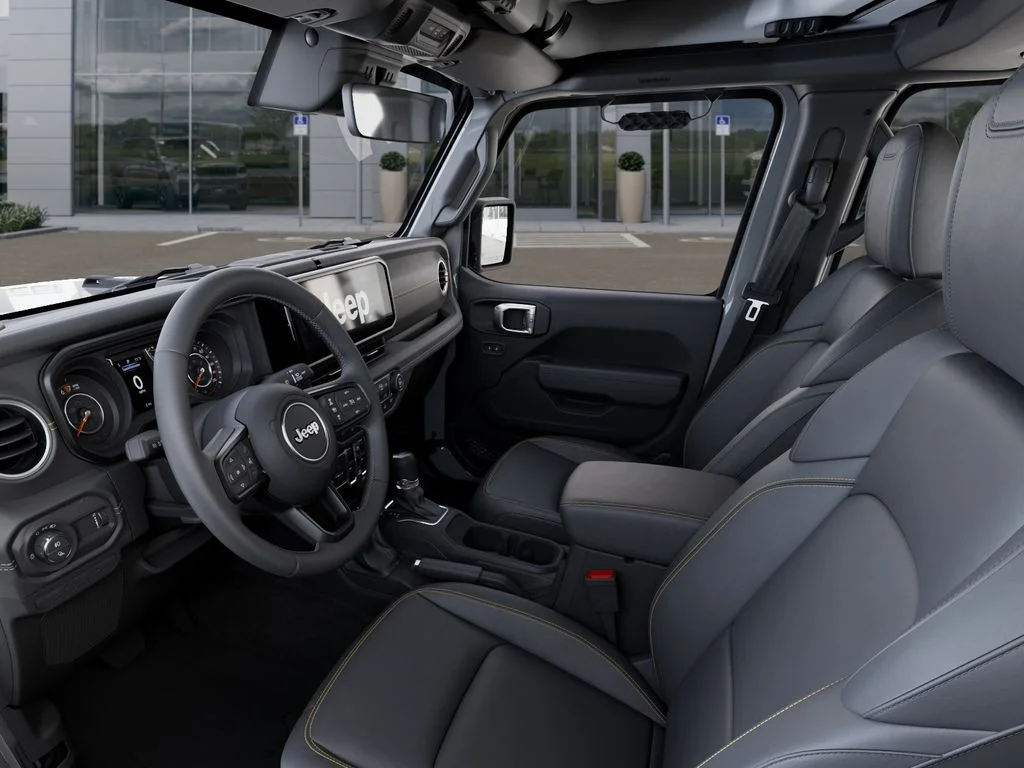 New 2026 Bright White Clearcoat Jeep Sahara image 23