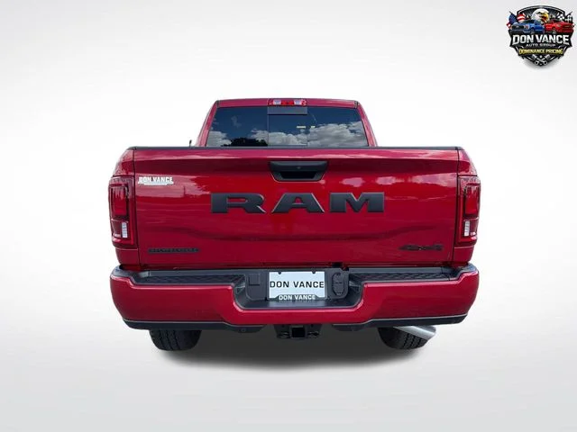 New 2026 Molten Red Pearl-Coat Exterior Paint RAM Big Horn image 4