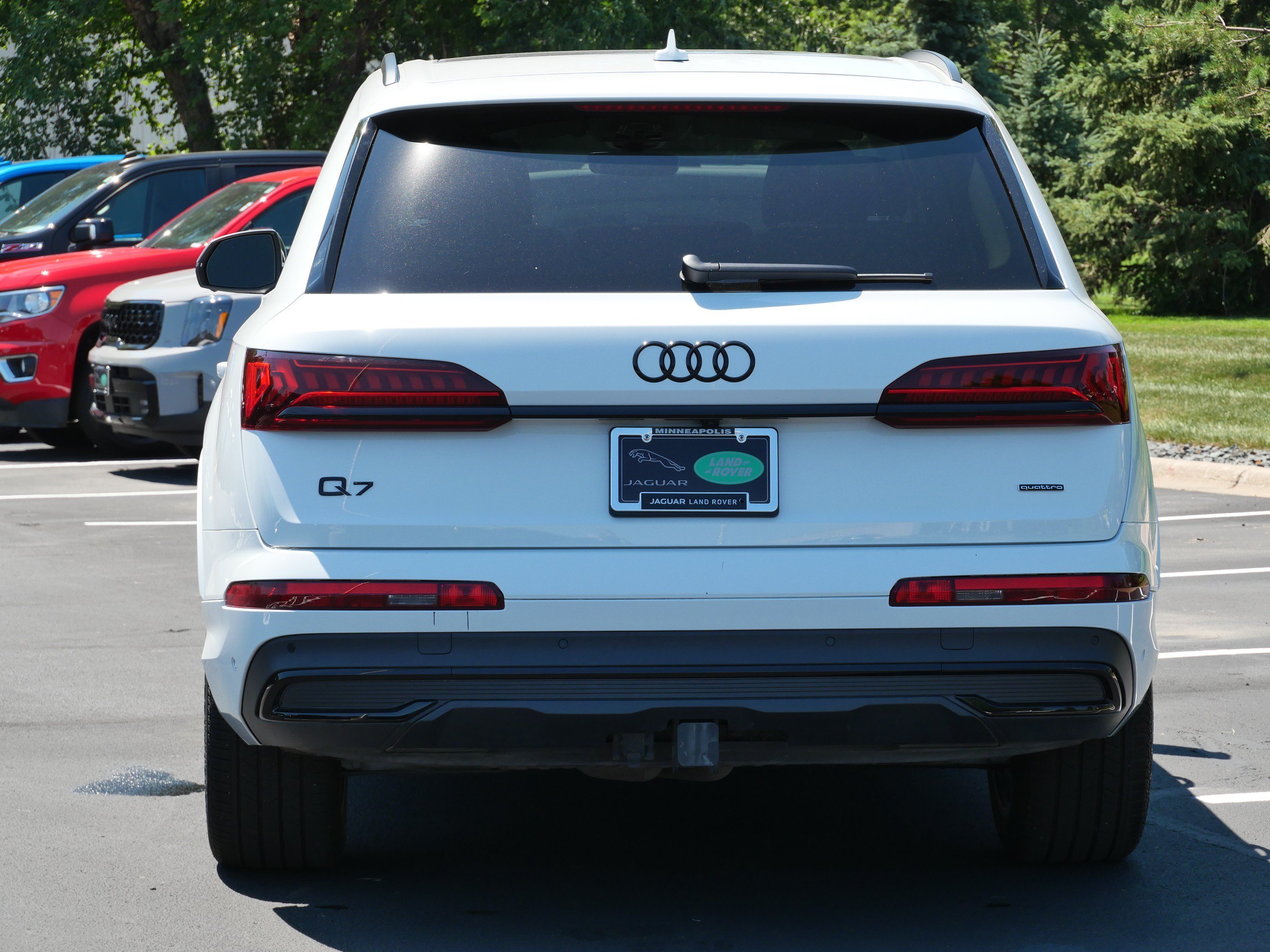 Used 2024 Glacier White Metallic Audi Premium Plus image 4