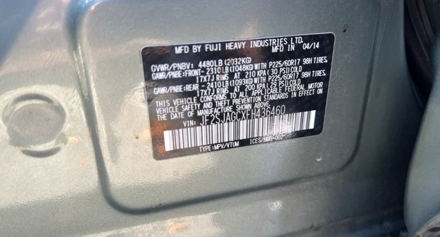 Used 2015 Green Subaru 2.5i Premium image 1