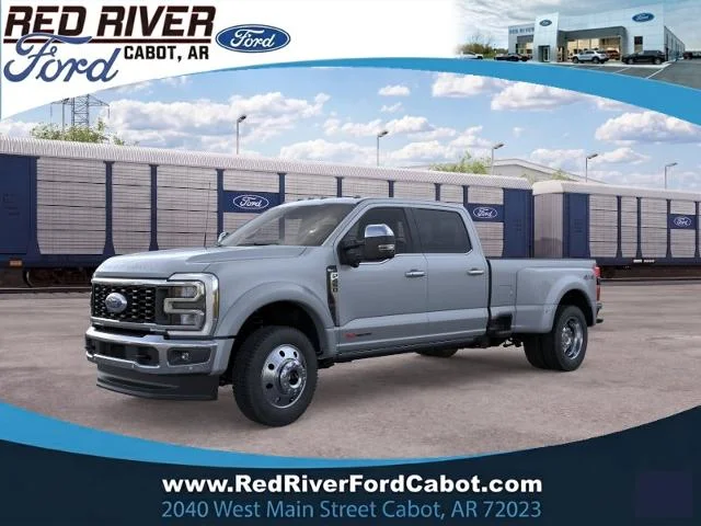 New 2026 Glacier Gray Metallic Tri-Coat Ford F-450® King Ranch® image 1