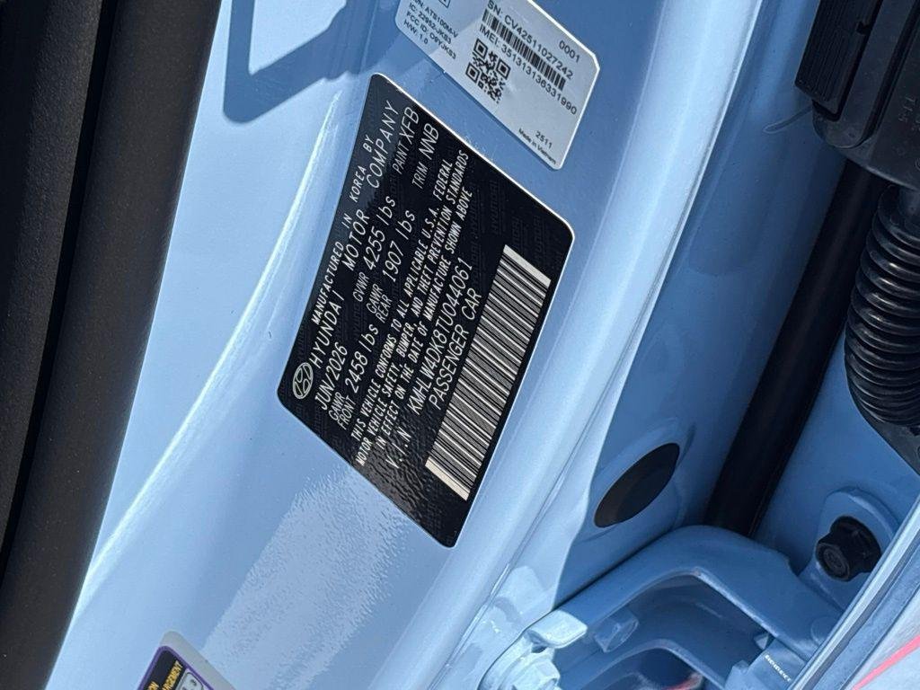 New 2026 Blue Hyundai Sedan image 16