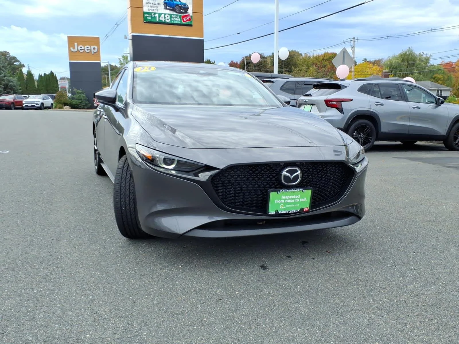 Certified Used 2023 Machine Gray Metallic Mazda 2.5 S Premium image 4