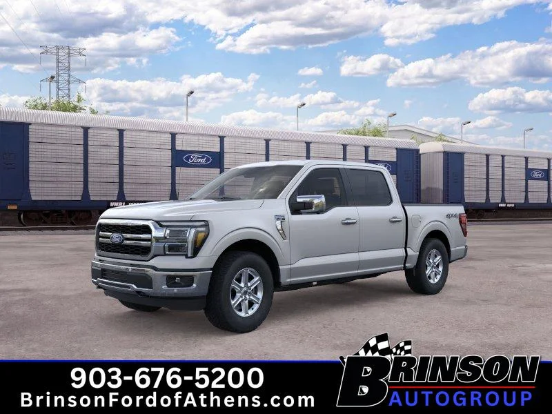 New 2026 Iconic Silver Metallic Ford Lariat® image 1